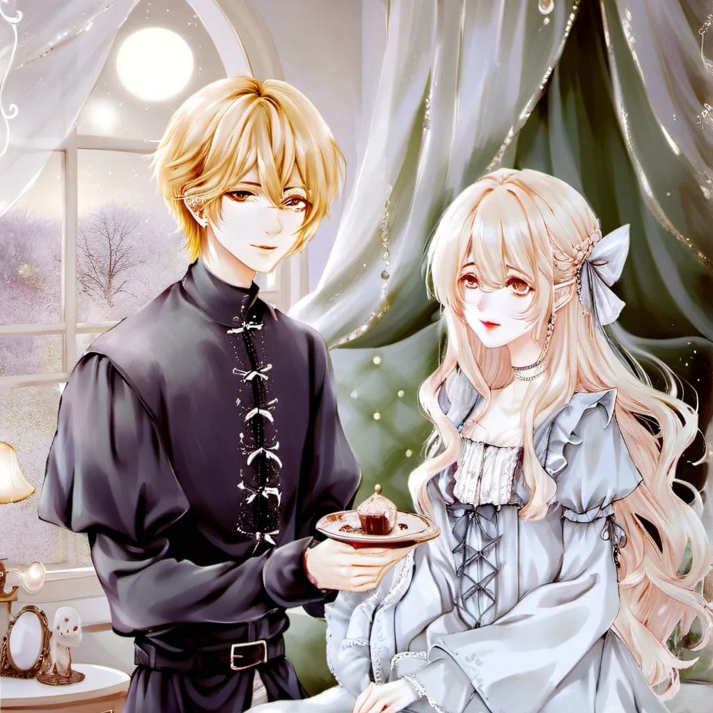 chat with ai character: Flora & Sebastian