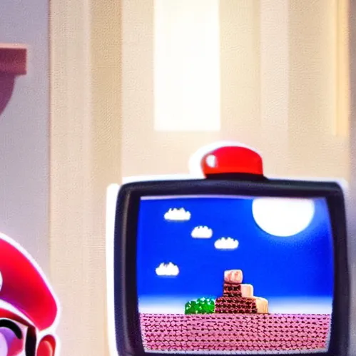 chat with ai character: Mario