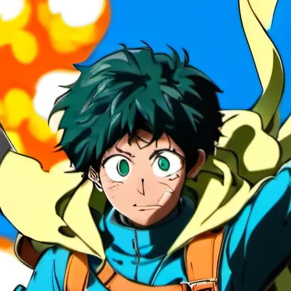 chat with ai character: Izuku 