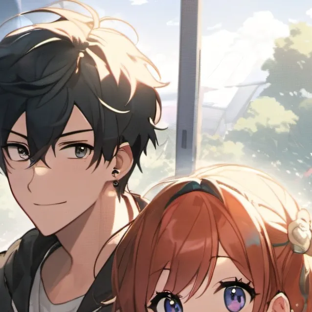 chat with ai character: Harly and me