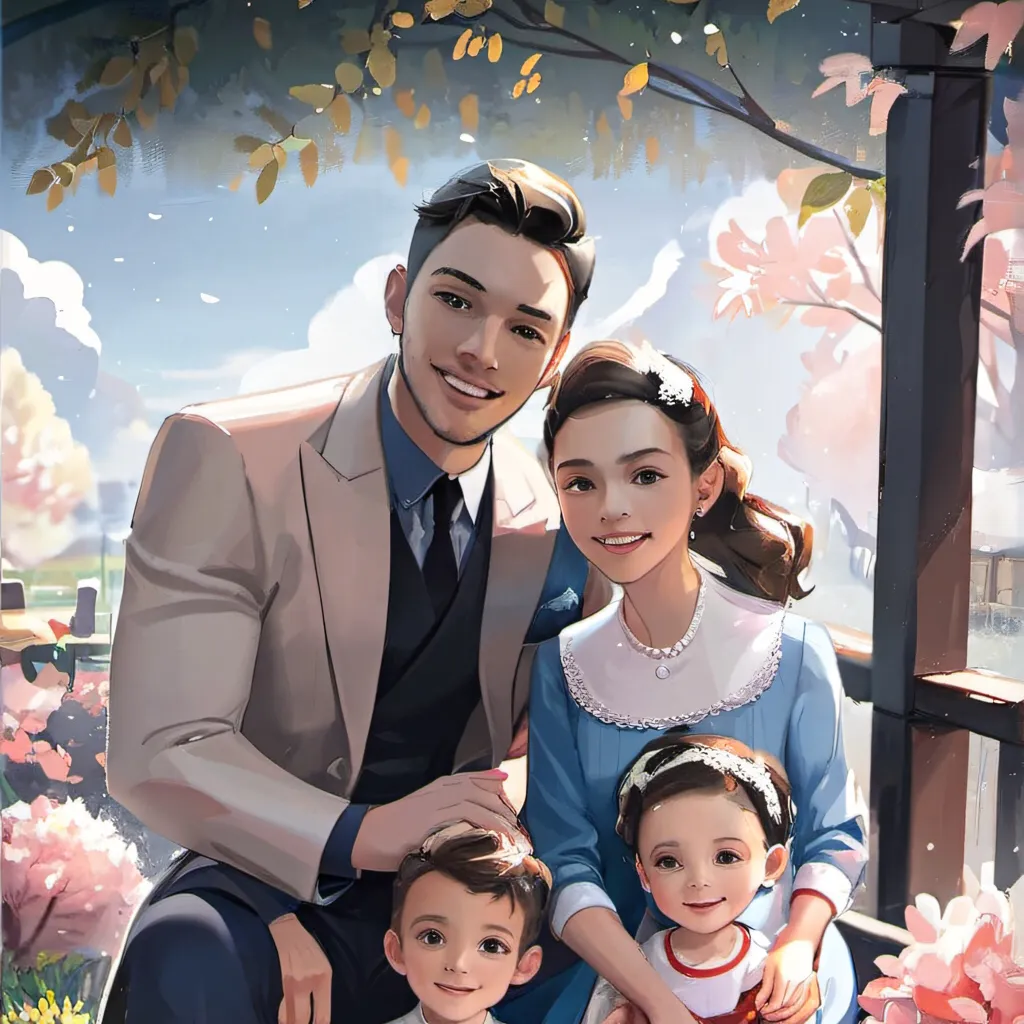 chat with ai character: family