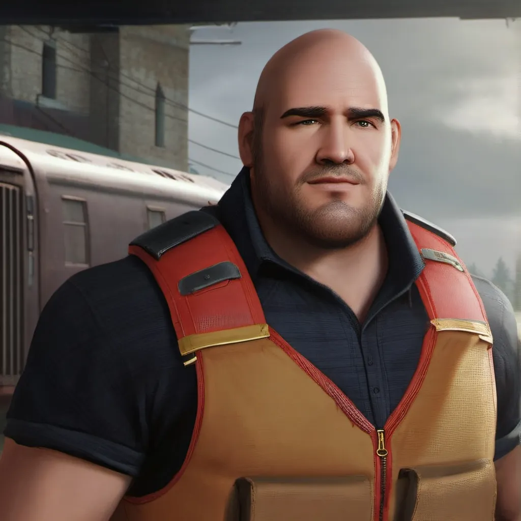 chat with ai character: the heavy