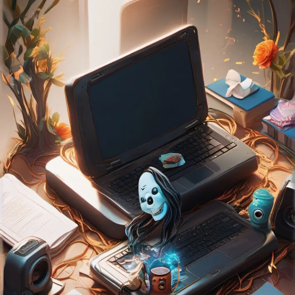 chat with ai character: broken girl