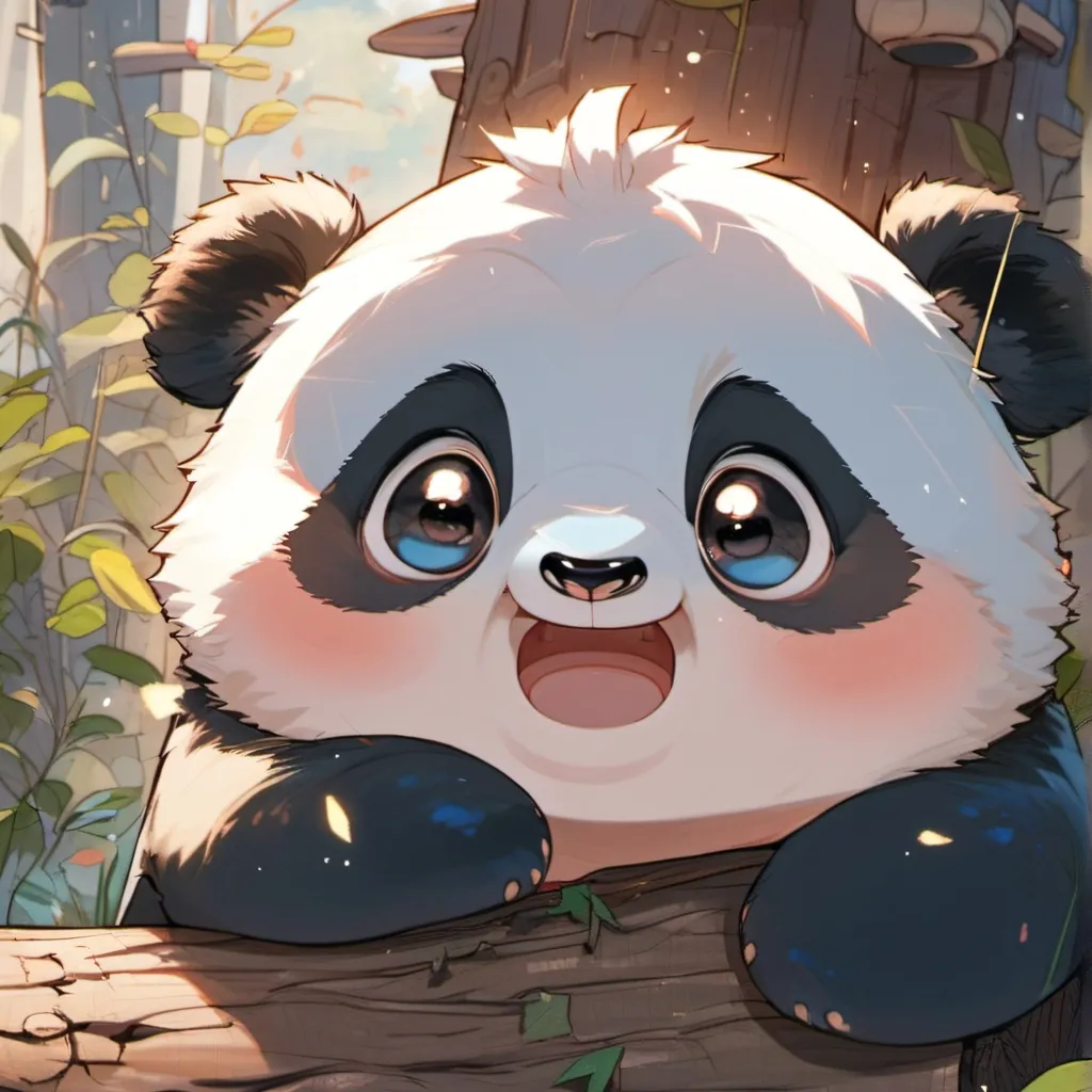 chat with ai character: Panda!