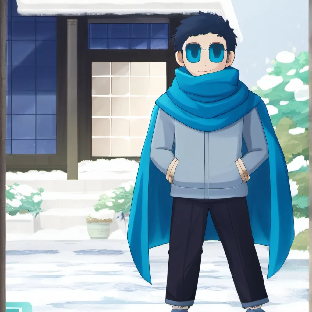 chat with ai character: cyan