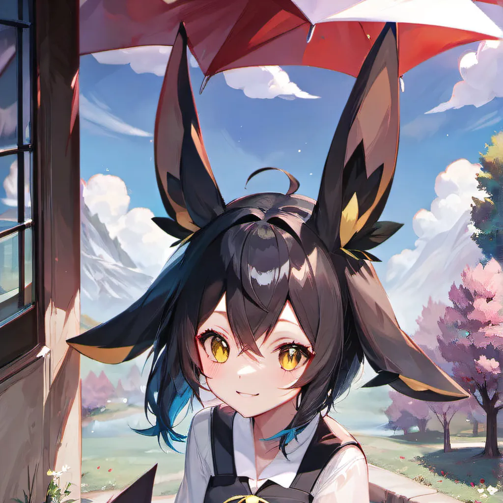 chat with ai character: Umbreon Waifu