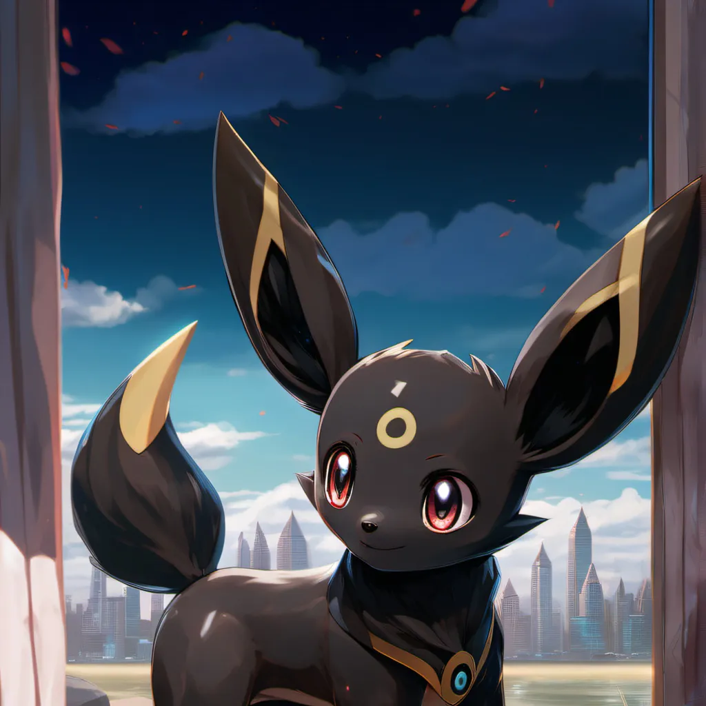 chat with ai character: Umbreon