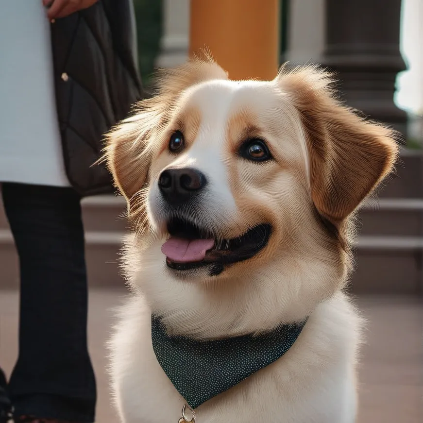 chat with ai character: cute dog