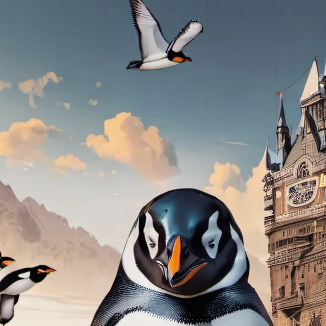 chat with ai character: pengin!!