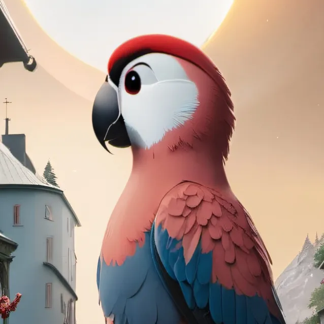 chat with ai character: parrot