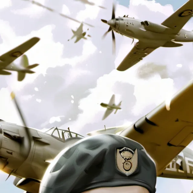 chat with ai character: 100th bomb group 
