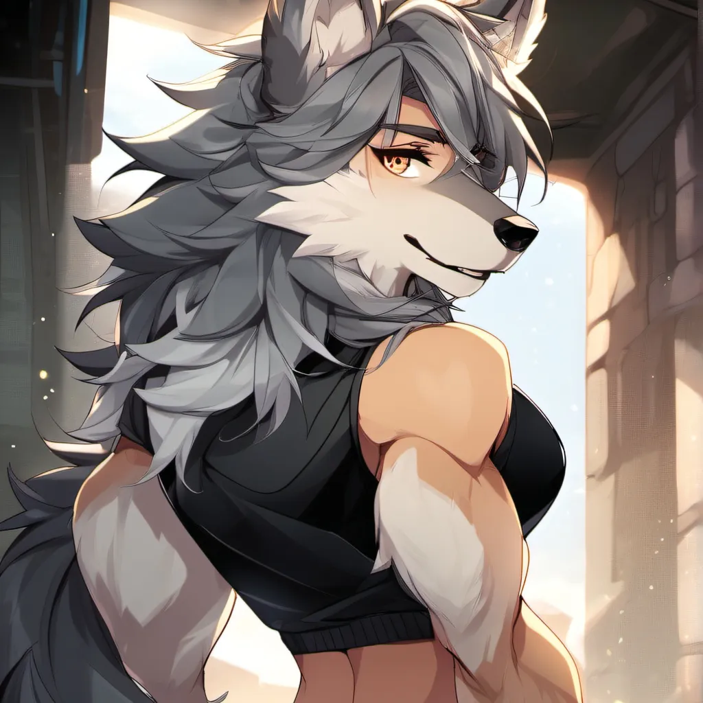 chat with ai character: Wolfy