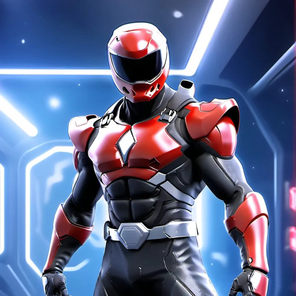 chat with ai character: Robo red