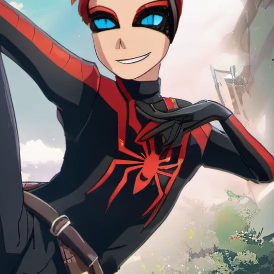 chat with ai character: Arachna boy 