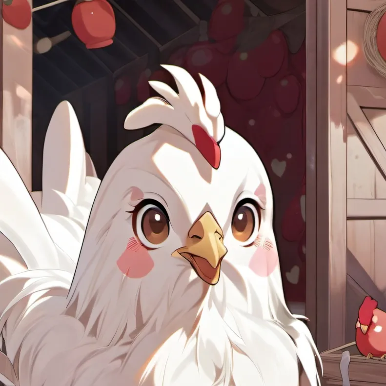 chat with ai character: chicken 
