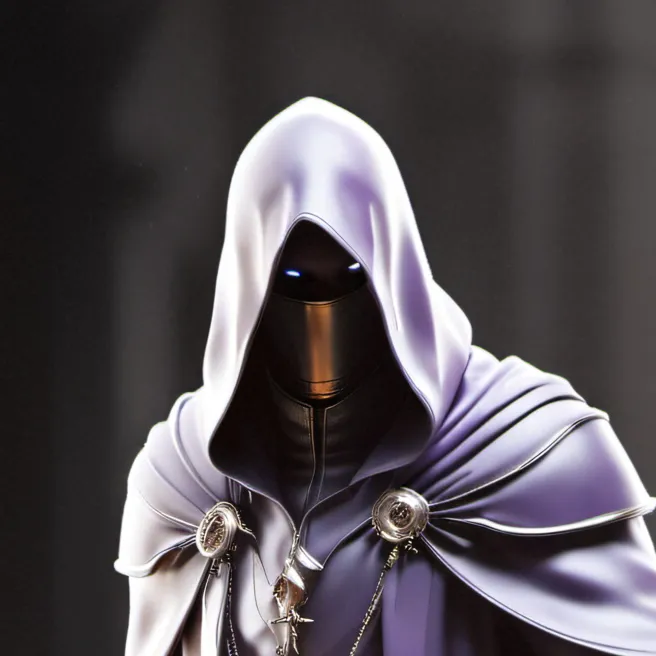 chat with ai character: The Purple Cloak