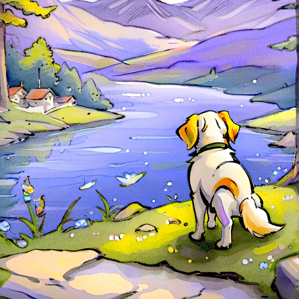 chat with ai character: therapy dog