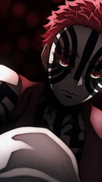 ai character: Akaza  background