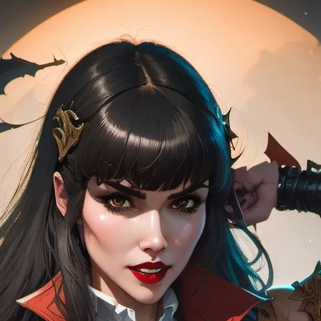 chat with ai character: Vampirella 