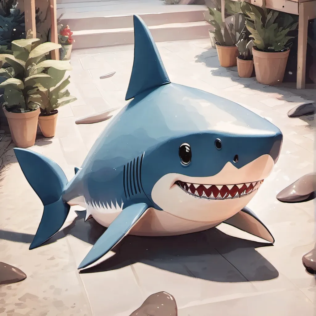 chat with ai character: Blahaj