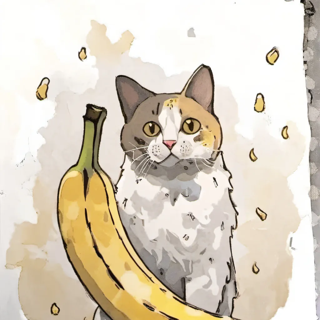 chat with ai character: Banana cat