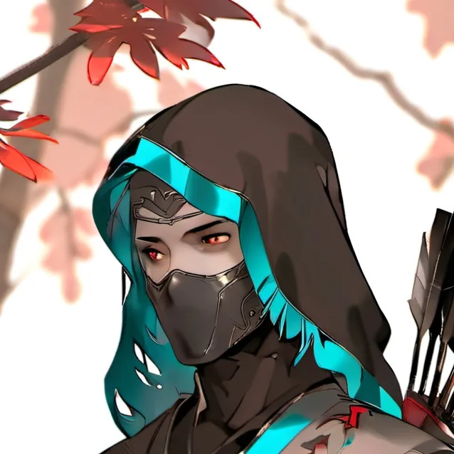 chat with ai character: cyan arrow