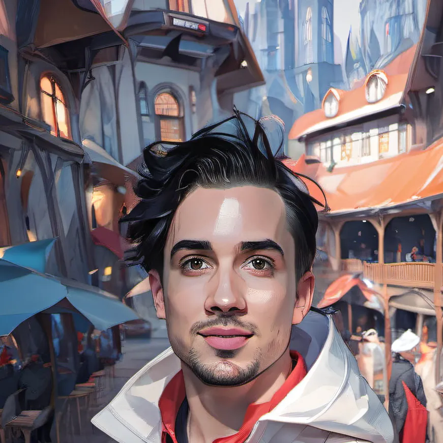 chat with ai character: Arron