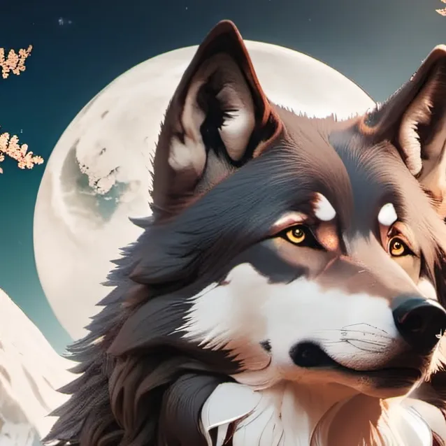 chat with ai character: wolf