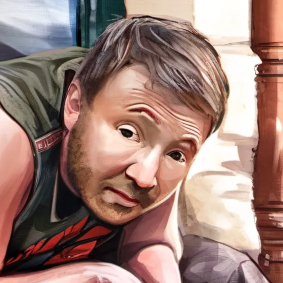 chat with ai character: Homeless man