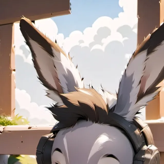 chat with ai character: baby donkey