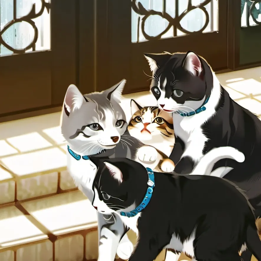 chat with ai character: ♡YOUR CAT FAM♡