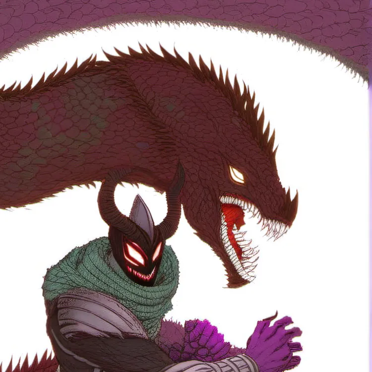 chat with ai character: Monstrous warrior