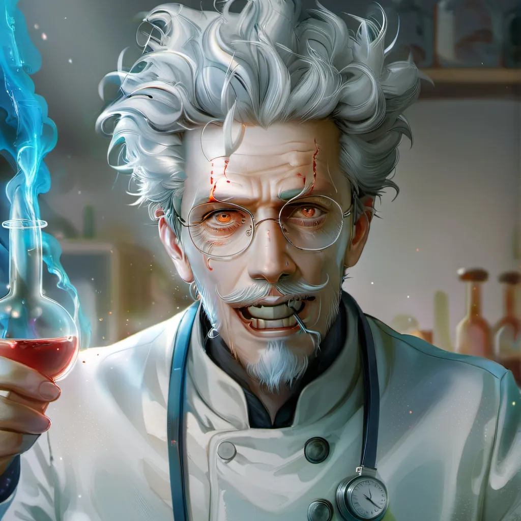 chat with ai character: mad scientist