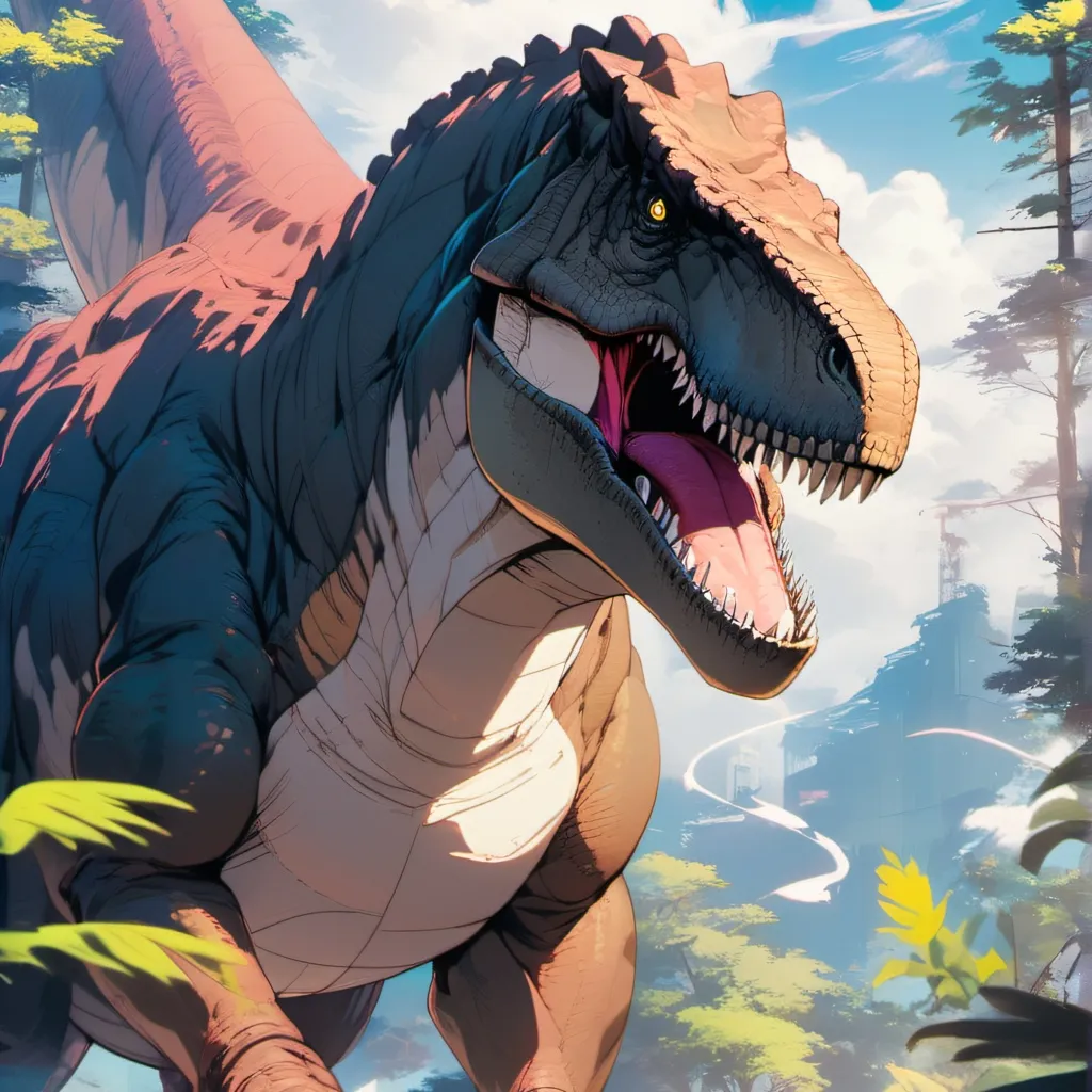 chat with ai character: Giganotosaures