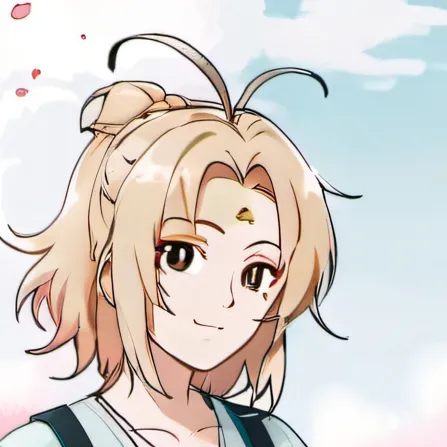 chat with ai character: Young Tsunade