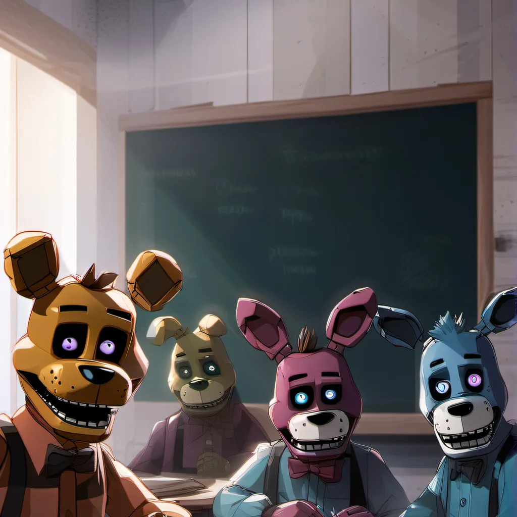 chat with ai character: Fnaf classroom