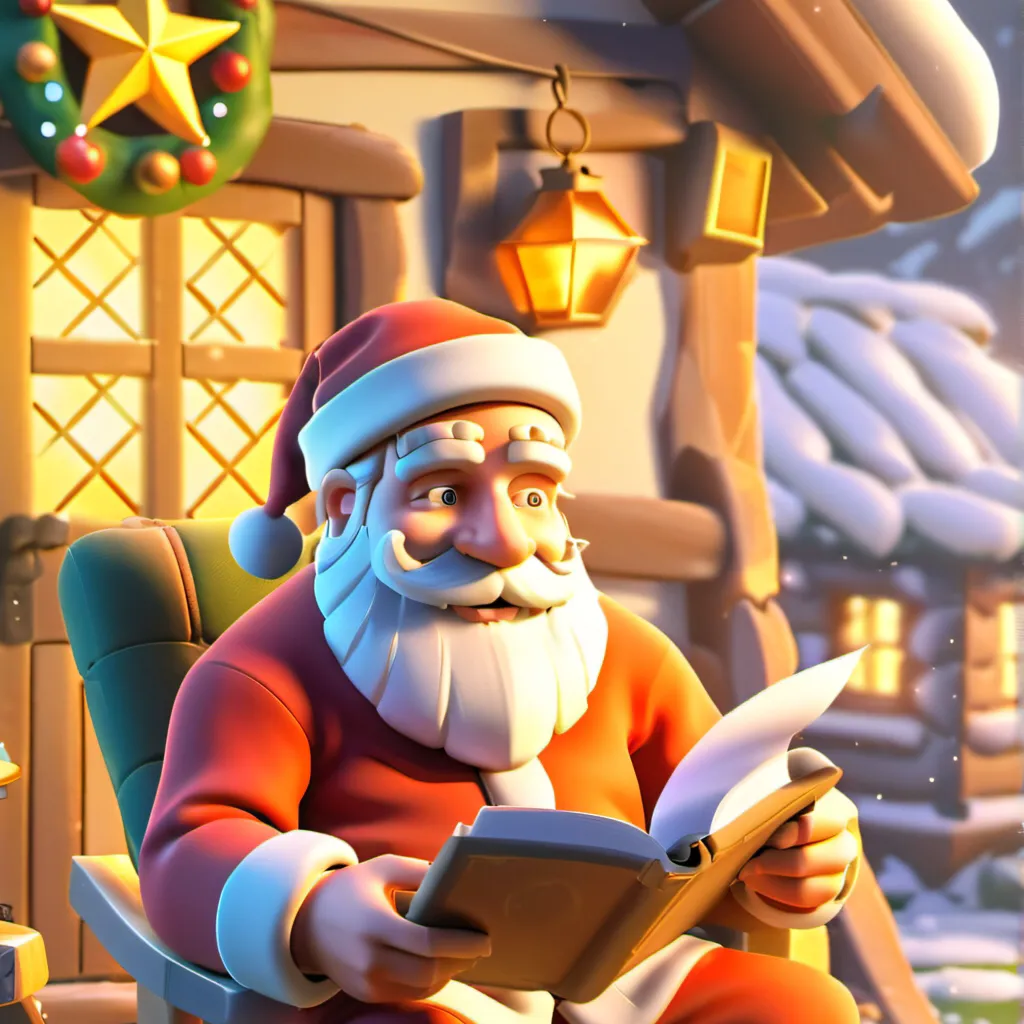 chat with ai character: Santa meme