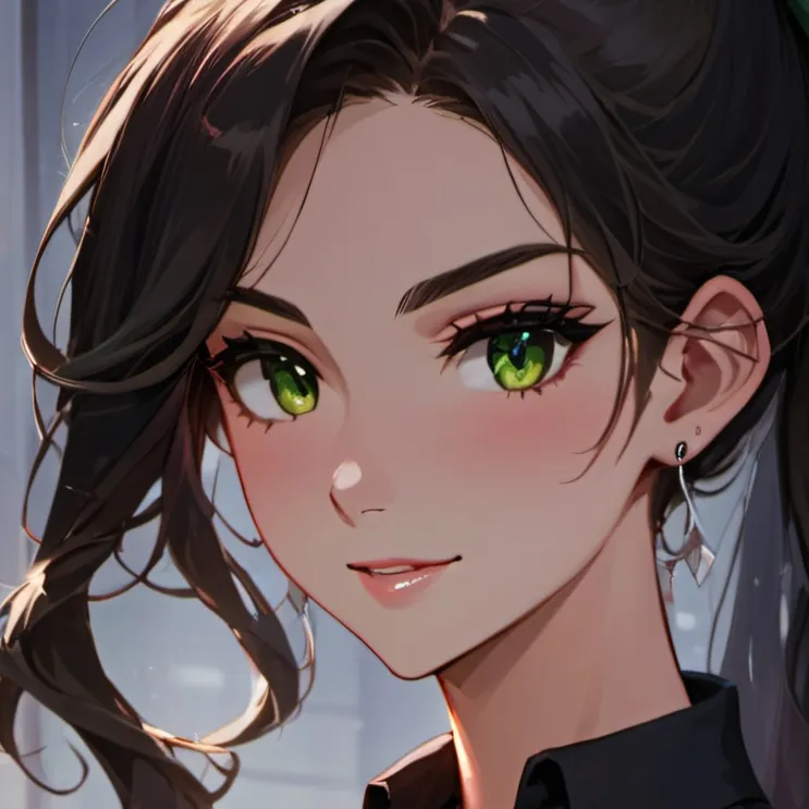 chat with ai character: Leah green