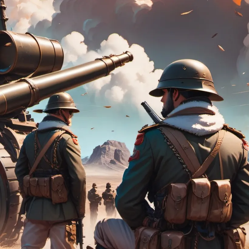 chat with ai character: artillery team 