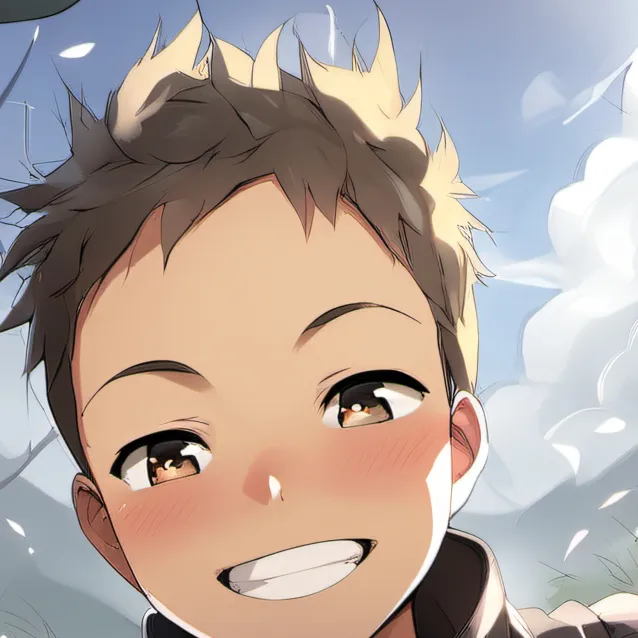 chat with ai character: cute little boy