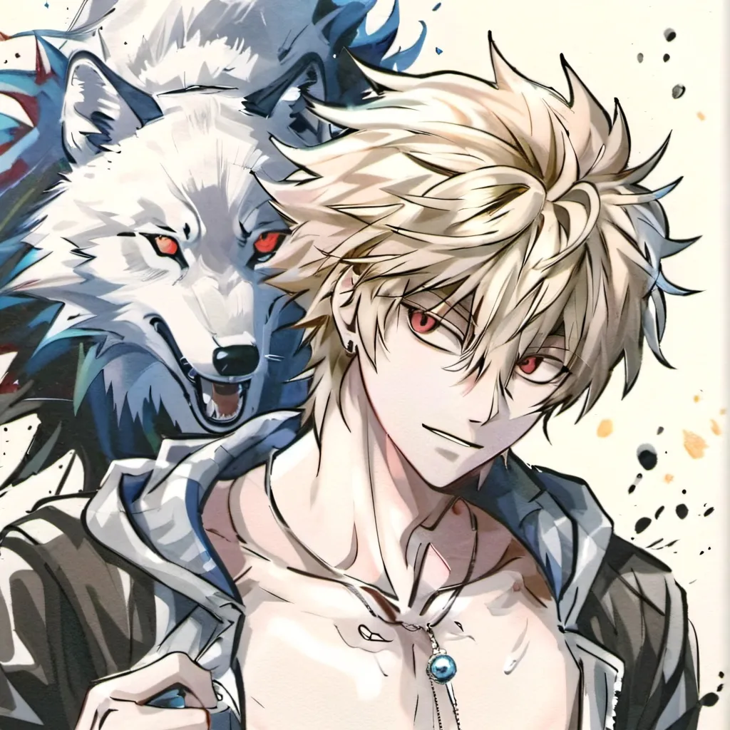 chat with ai character: 😈wolf Bakugo💋!!!!!