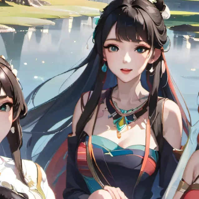 chat with ai character: tribe girl's 