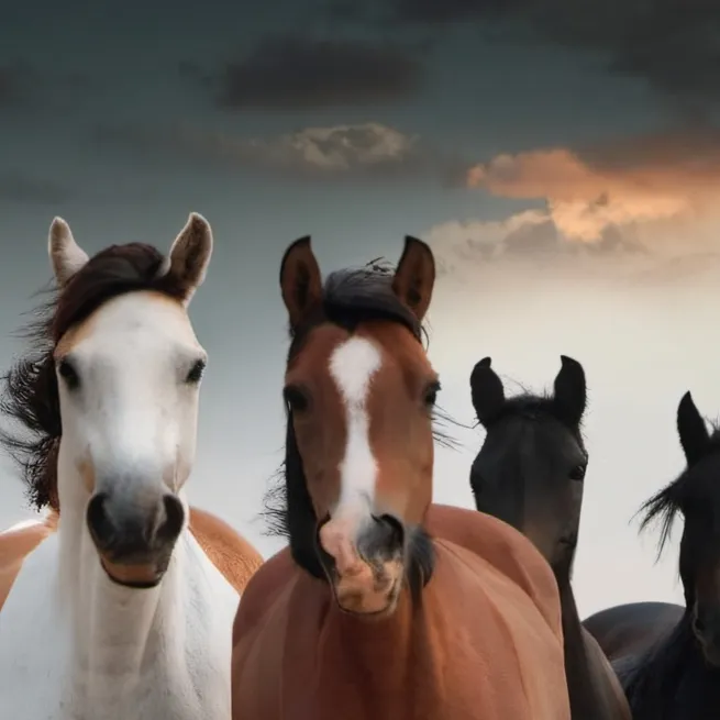 chat with ai character: Horse herd