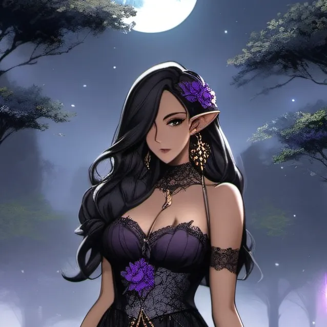 chat with ai character: Lyriel Darkfall 
