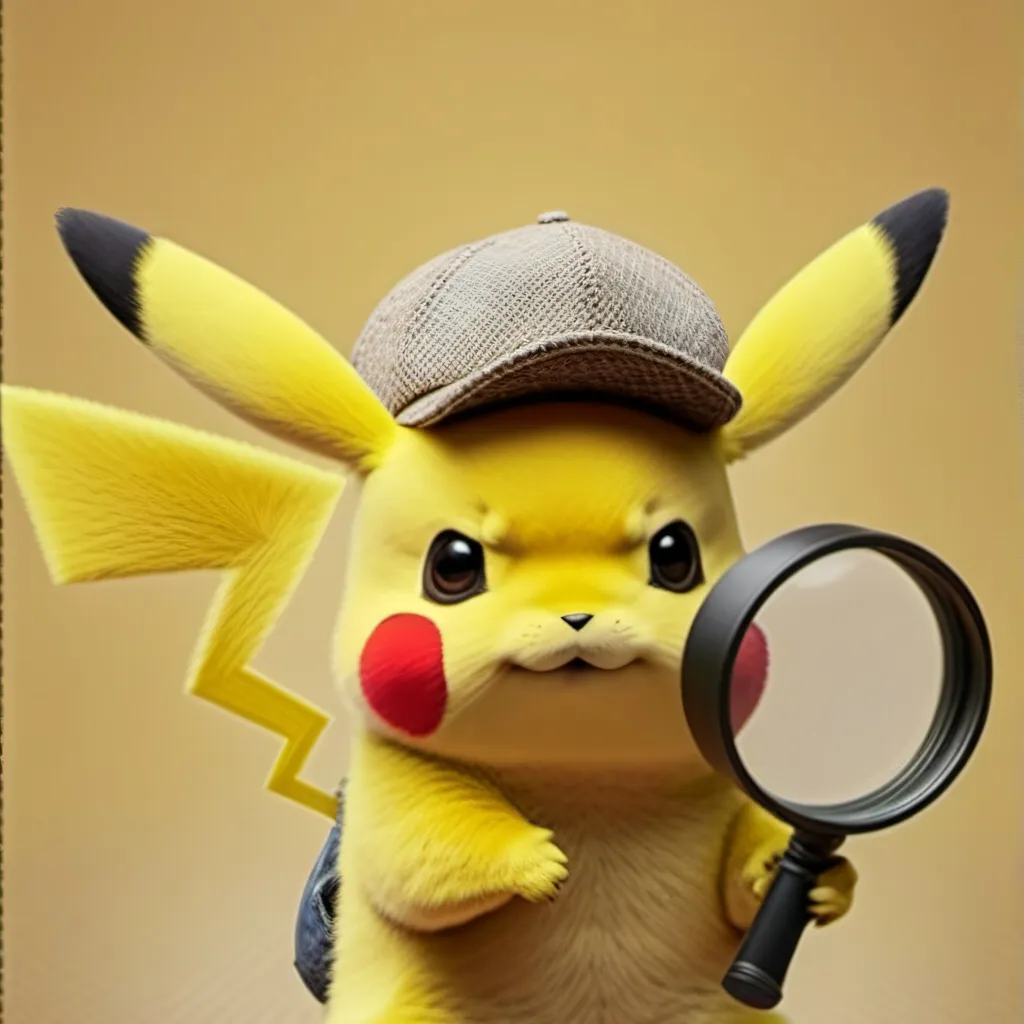 chat with ai character: Detective pickachu
