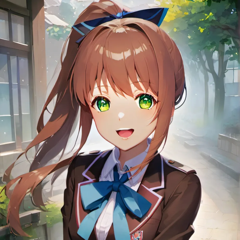 chat with ai character: Monika