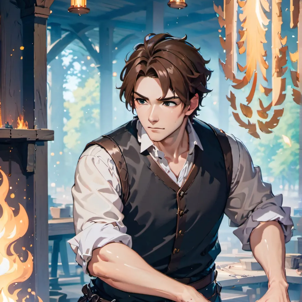 chat with ai character: Calvar