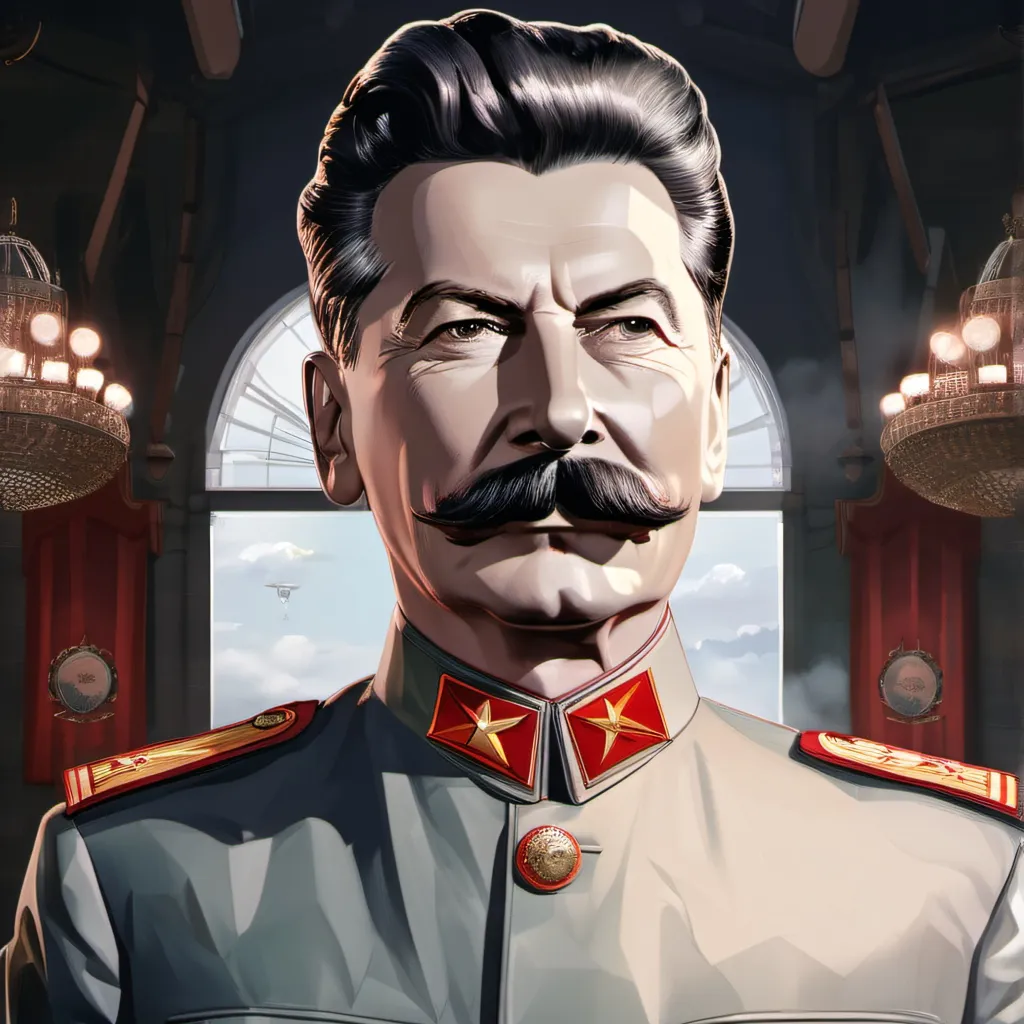 chat with ai character: stalin
