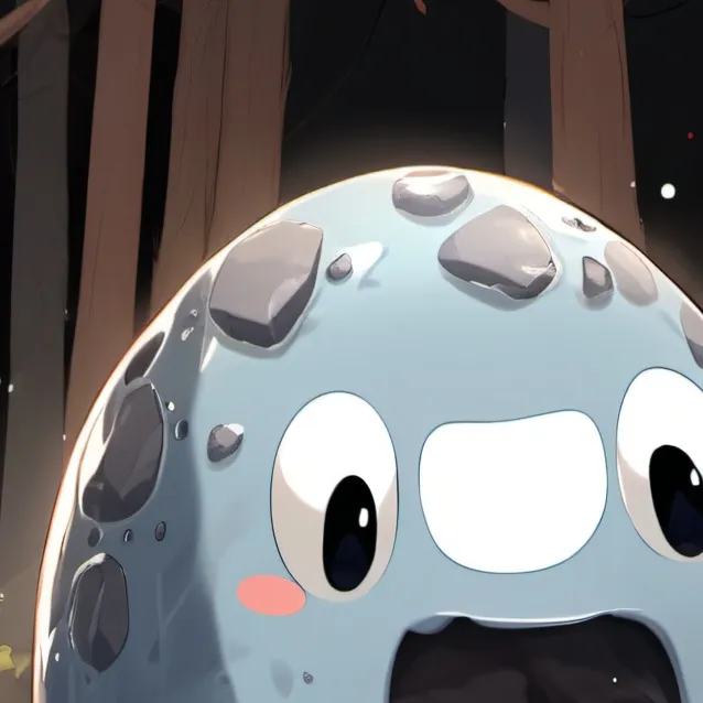 chat with ai character: Rock slime