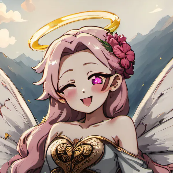chat with ai character: Love heaven angel